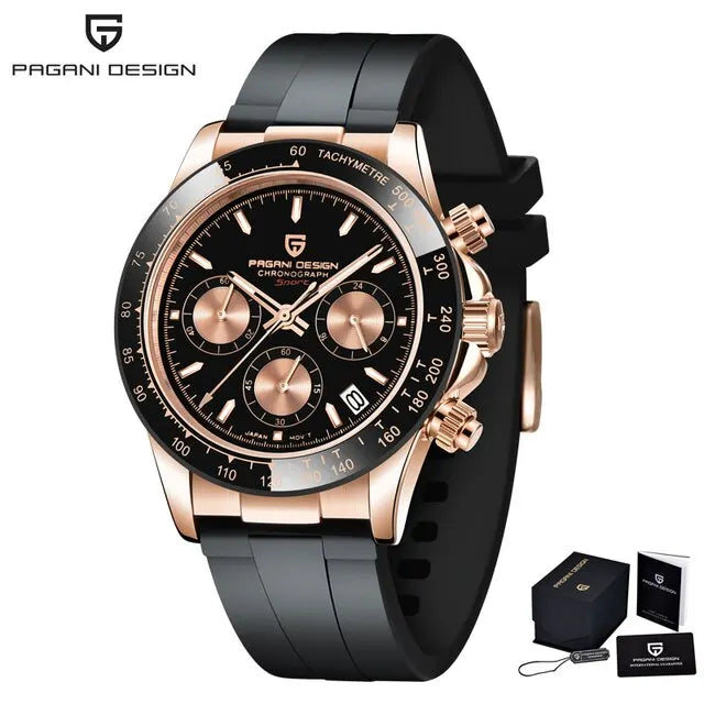 Sapphire Multi-Function Luxury Watch