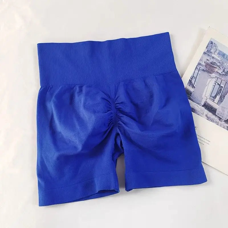 Hip-Lifting High-Stretch Yoga Shorts