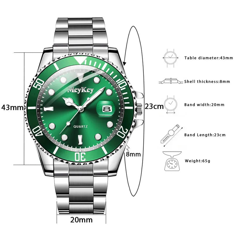 Stainless Steel Quartz Watch