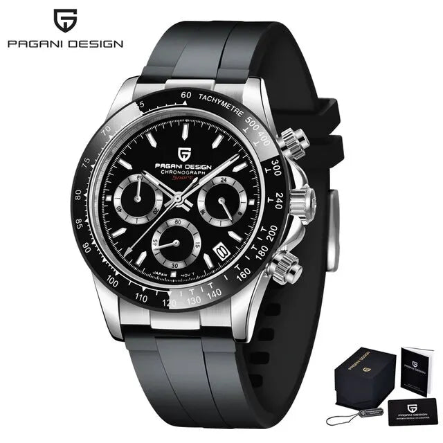 Sapphire Multi-Function Luxury Watch