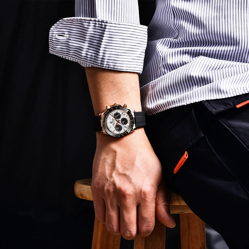 Sapphire Multi-Function Luxury Watch