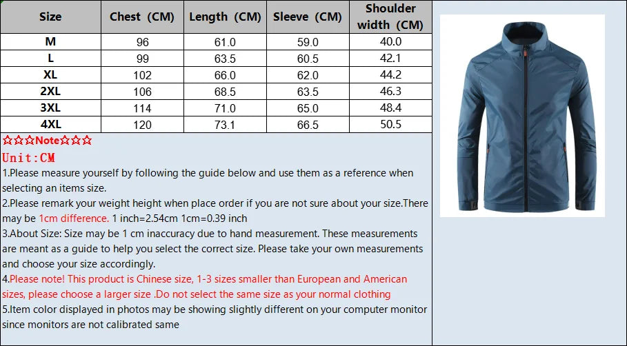 Breathable UPF Sports Jacket