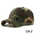 Men Women Camouflage Printed Armygreen Baseball Caps Jungle Anti-UV Sunhat Outdoor Unisex Sports Adjustable Snapback Hat Visors