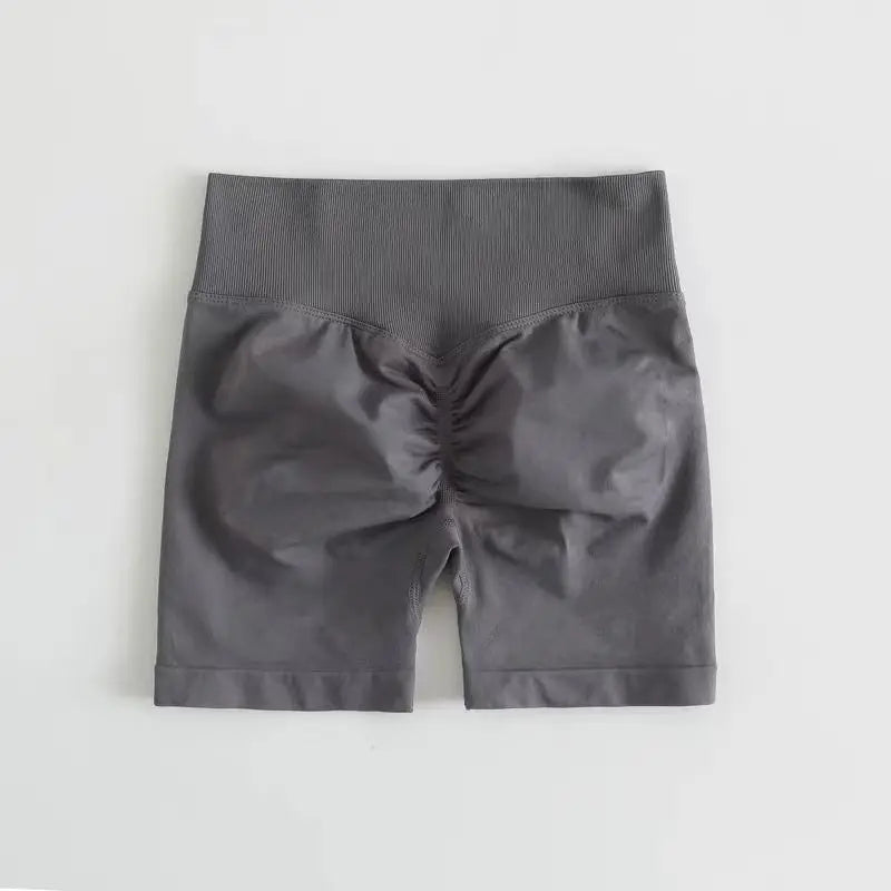 Hip-Lifting High-Stretch Yoga Shorts