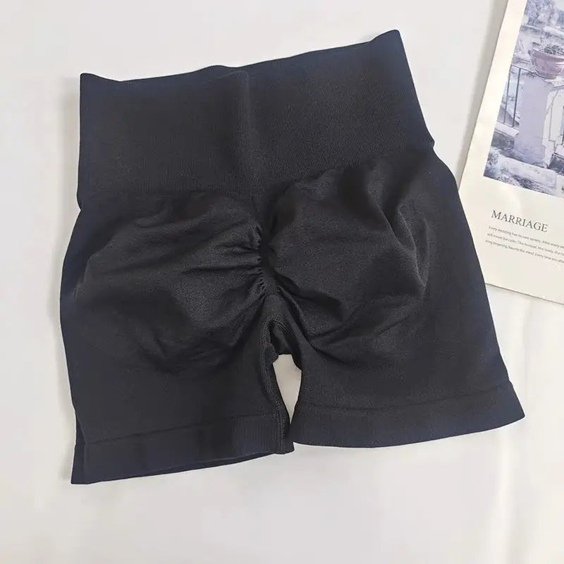 Hip-Lifting High-Stretch Yoga Shorts