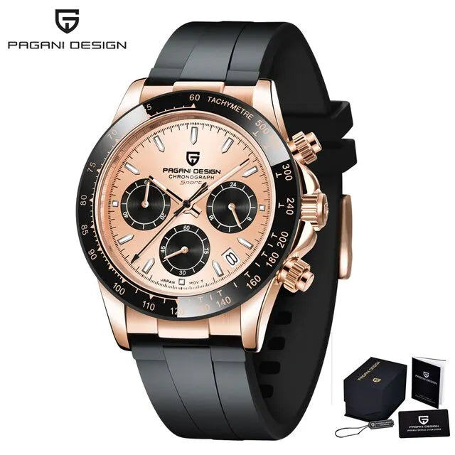 Sapphire Multi-Function Luxury Watch