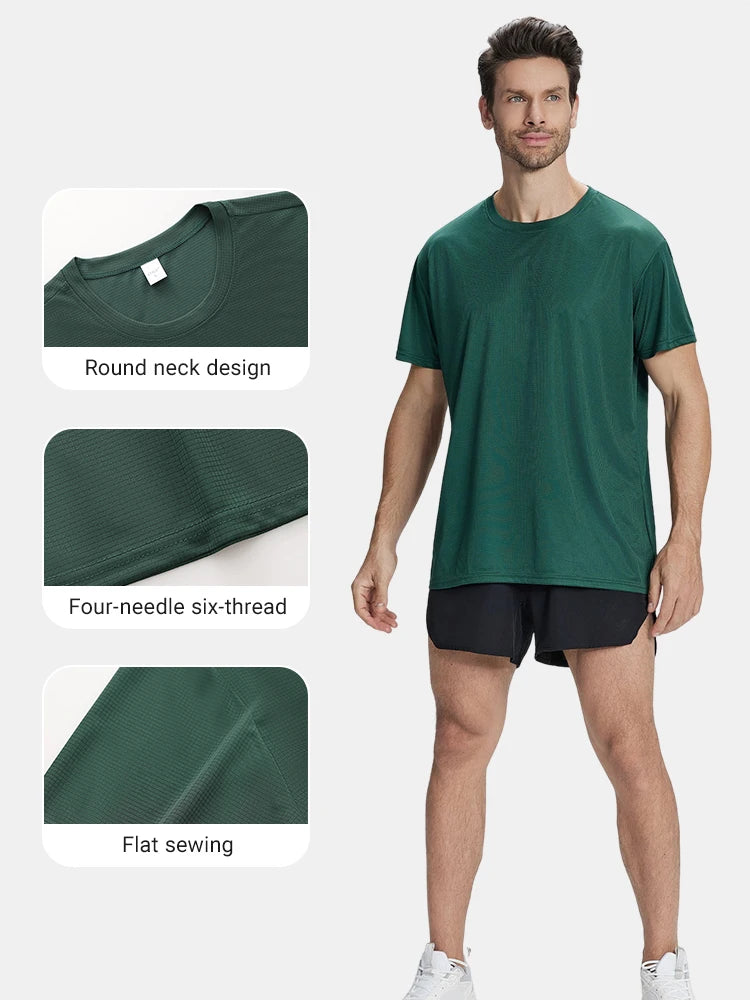 6-Pack Breathable Crew Neck Tees