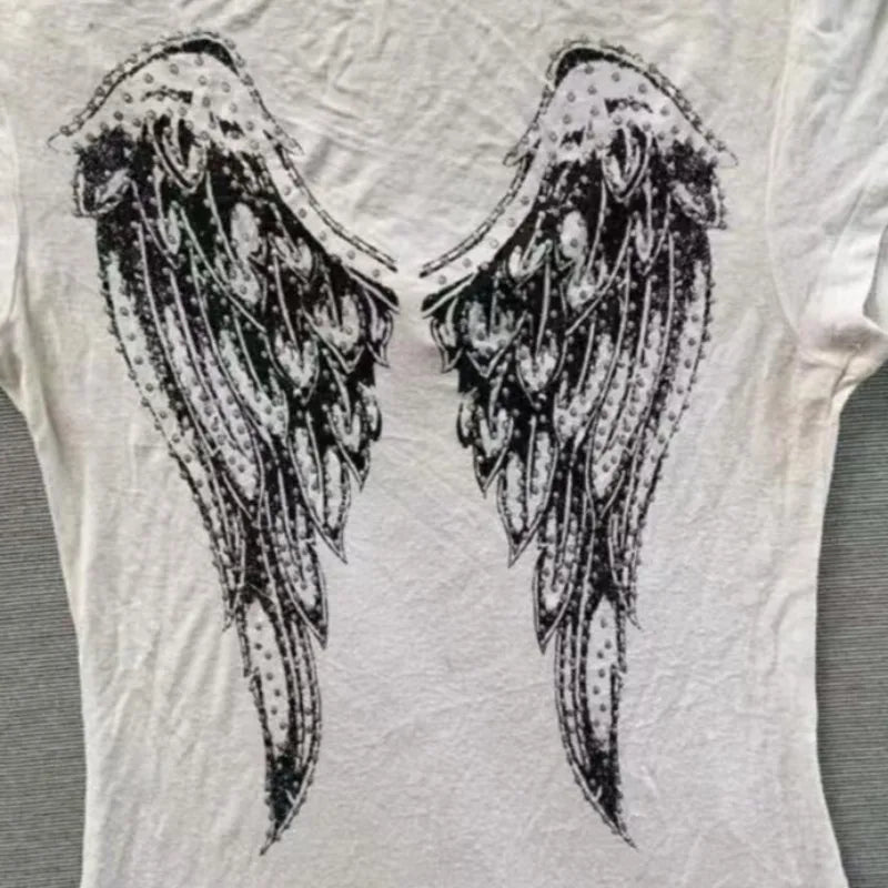 Vintage Distressed Harajuku Slim Tee